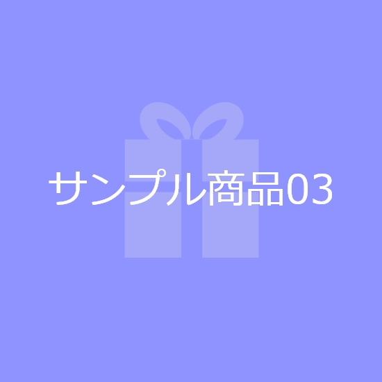 サンプル商品03